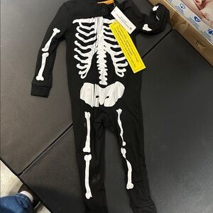 Spooky Skeleton Kids Bodysuit